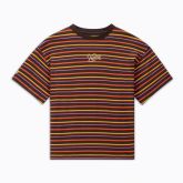 Converse x Wonka Striped Tee - Brown - Short Sleeve T-Shirt