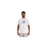 New Balance Sport Essentials Logo T-Shirt - White - Short Sleeve T-Shirt