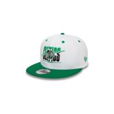 New Era Boston Celtics White Crown 9FIFTY Snapback Cap - White - Cap