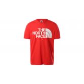 The North Face M Standard Short Sleeve Tee - Red - Short Sleeve T-Shirt