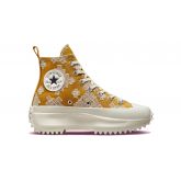 Converse Run Star Hike Platform Tonal Embroidery - Yellow - Sneakers