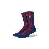 Stance Futbol Club Barcelona Banner Crew Socks - Blue - Socks