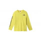 The North Face M Coordinates L/S Tee Acid Yellow - Yellow - Short Sleeve T-Shirt