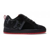 DC Shoes Court Graffik Leather Shoes - Black - Sneakers