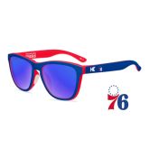 Knockaround NBA Premium Sport Philadelphia 76ers Sunglasses - Blue - Glasses