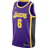 Jordan Lebron James La Lakers Statement Edition 2020 Swingman Jersey - Purple - Jersey