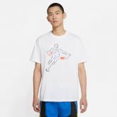 Nike Basketball Tee - White - Short Sleeve T-Shirt
