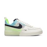Nike Air Force 1 React "Sail Neon" - White - Sneakers