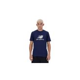 New Balance Sport Essentials Logo T-Shirt - Blue - Short Sleeve T-Shirt