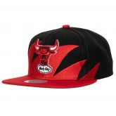 Mitchell & Ness NBA Sharktooth Snapback HWC Chicago Bulls - Black - Cap