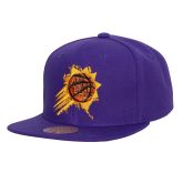 Mitchell & Ness NBA Phoenix Suns Embroidery Glitch Snapnet - Purple - Cap