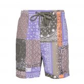 Karl Kani Small Signature Paisley Resort Shorts Multicolor - Multi-color - Shorts