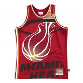 Mitchell & Ness Blown Out Fashion Jersey Miami Heat Red - Red - Jersey
