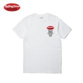 Pleasures Rolling Stone Tee White - White - Short Sleeve T-Shirt