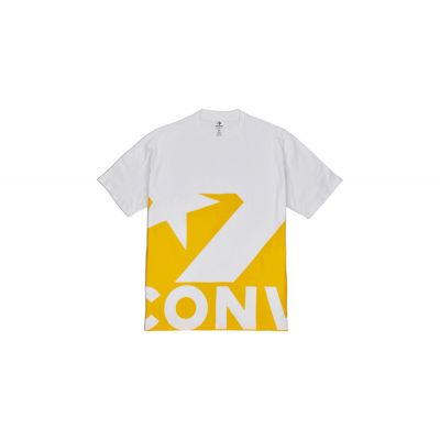 Converse M Star Chevron Icon Remix Tee - Yellow - Short Sleeve T-Shirt