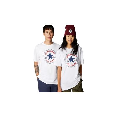 Converse Go-To All Star Patch Standard Fit T-Shirt - White - Short Sleeve T-Shirt