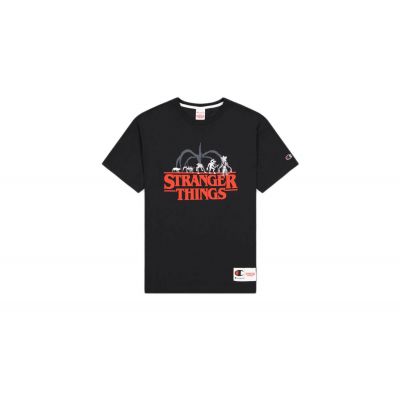 Champion x Stranger Things Men´s T-Shirt - Black - Hoodie