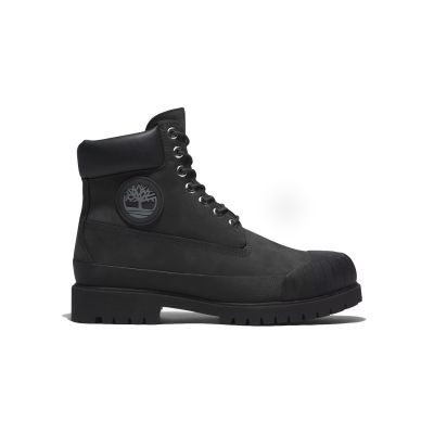 Timberland Premium 6 Inch Rubber-Toe Boots - Black - Sneakers