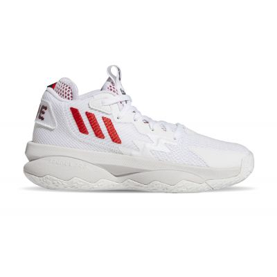 adidas Dame 8 J - White - Sneakers