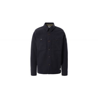 The North Face M Wool Overshirt - Black - Short Sleeve T-Shirt