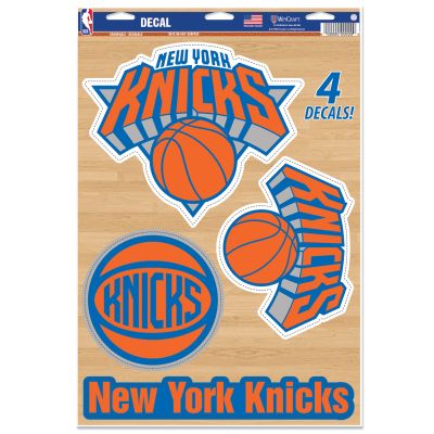 WinCraft NBA 11x17 New York Knicks Multi-Use Decal - Orange - Nálepky