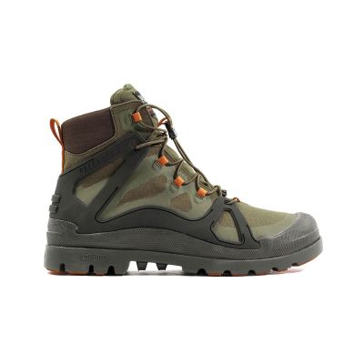 Palladium Pampa Lite+ Cage WP+ Olive Night - Green - Sneakers