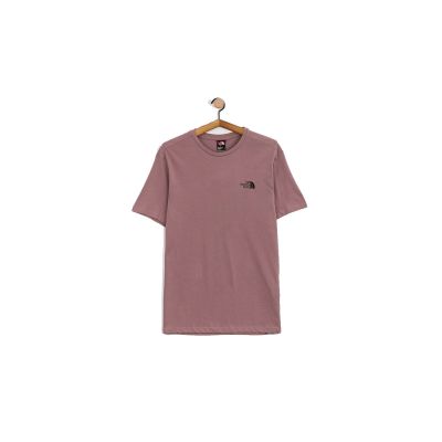 The North Face M S/S Simple Dome Tee - Pink - Short Sleeve T-Shirt