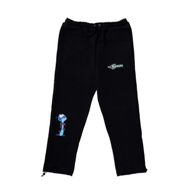 Space Logo Sweatpants Black - Black - Pants