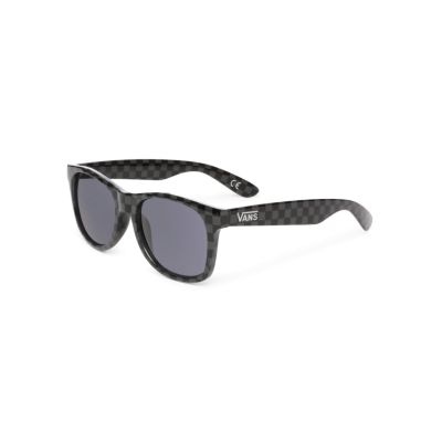 Vans Sunglasses Spicoli 4 Black Charcoal Checkerboard - Black - Accessories