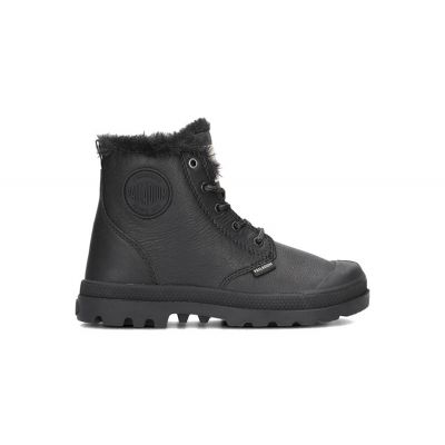 Palladium Pampa Hi Leather Zip WL Kids - Black - Sneakers