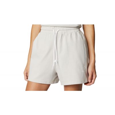 Converse Heathered Drawstring Shorts - White - Pants