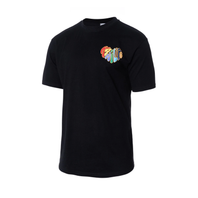 Karl Kani Woven Signature Kani Life Tee Black - Black - Short Sleeve T-Shirt