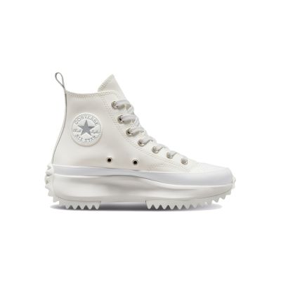 Converse Run Star Hike Platform Iridescent Leather - White - Sneakers