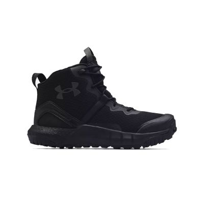 Under Armour Micro G Valsetz Zip Mid Tactical Boots - Black - Sneakers