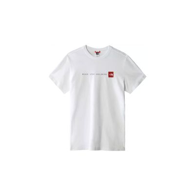 The North Face M Base Tee White - White - Short Sleeve T-Shirt