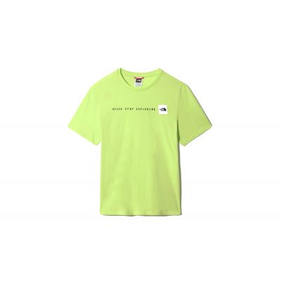 The North Face M S/S NSE Tee Sharp Green - Green - Short Sleeve T-Shirt