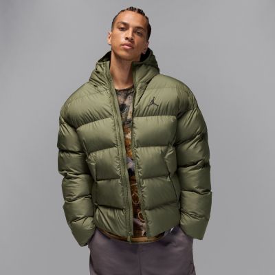 Jordan Brooklyn Therma-FIT Puffer Jacket Medium Olive - Green - Jacke