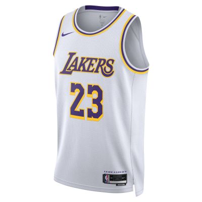 Nike Dri-FIT LeBron James Los Angeles Lakers Association Edition 2022/23 Swingman Jersey White - White - Jersey
