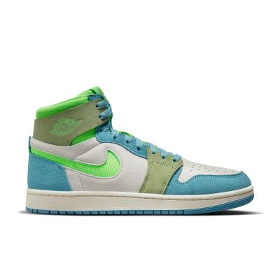 Air Jordan 1 Zoom CMFT 2 "Cerulean and Green Strike" Wmns - Blue - Sneakers