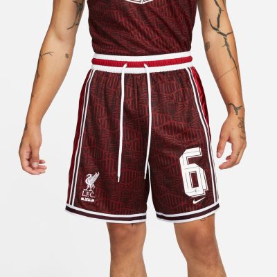 Nike DNA+ 8" LeBron X Liverpool FC Basketball Shorts - Red - Shorts