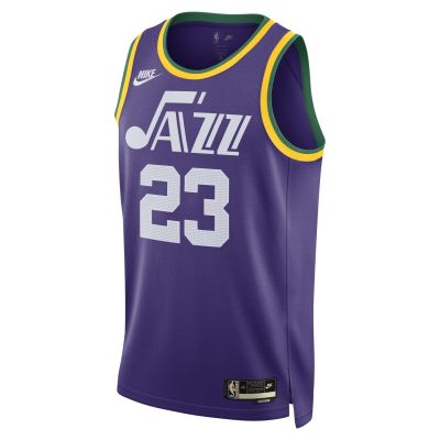Nike Dri-FIT Utah Jazz Lauri Markkanen 2023 Swingman Jersey Court Purple - Purple - Jersey