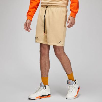 Jordan Flight MVP Fleece Shorts Sesame - Brown - Shorts