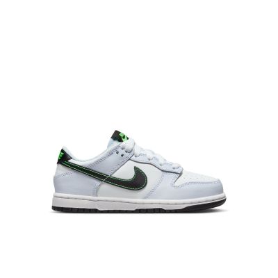 Nike Dunk Low "Grey Green Strike" (PS) - White - Sneakers
