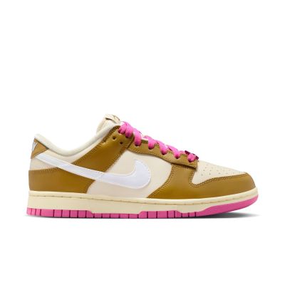 Nike Dunk Low SE "Just Do It Bronzine" Wmns - Yellow - Sneakers