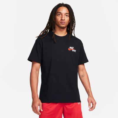 Nike Max90 Swoosh Tee Black - Black - Short Sleeve T-Shirt