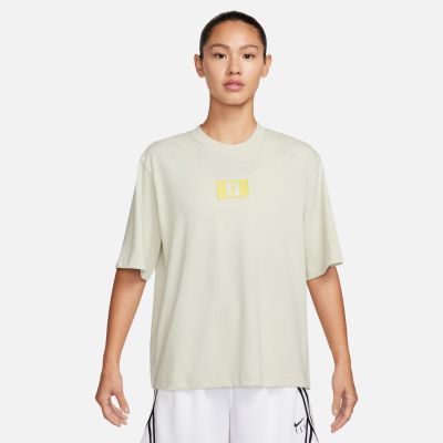 Nike Sabrina Wmns Boxy Tee Sea Glass - Grey - Short Sleeve T-Shirt