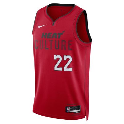 Nike Dri-FIT NBA Jimmy Butler Miami Heat 2024/25 City Edition Swingman Jersey - Red - Jersey