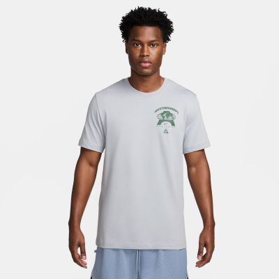Nike Giannis M90 Basketball Tee Wolf Grey - Grey - Short Sleeve T-Shirt