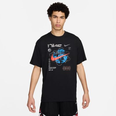 Nike Max90 Basketball Tee Black - Black - Short Sleeve T-Shirt