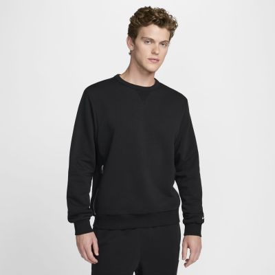 Nike Dri-FIT Standard Issue Basketball Crewneck Black - Black - Hoodie
